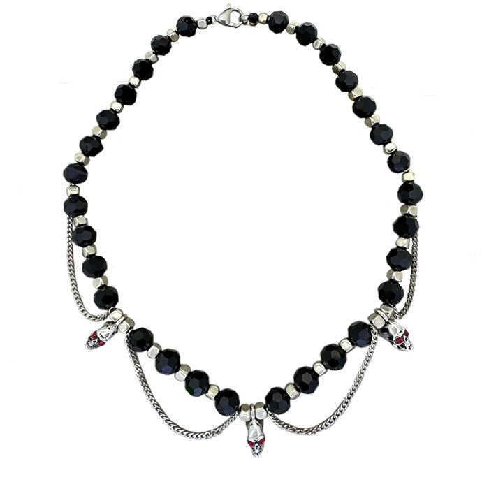 B.b. Simon skulls necklace