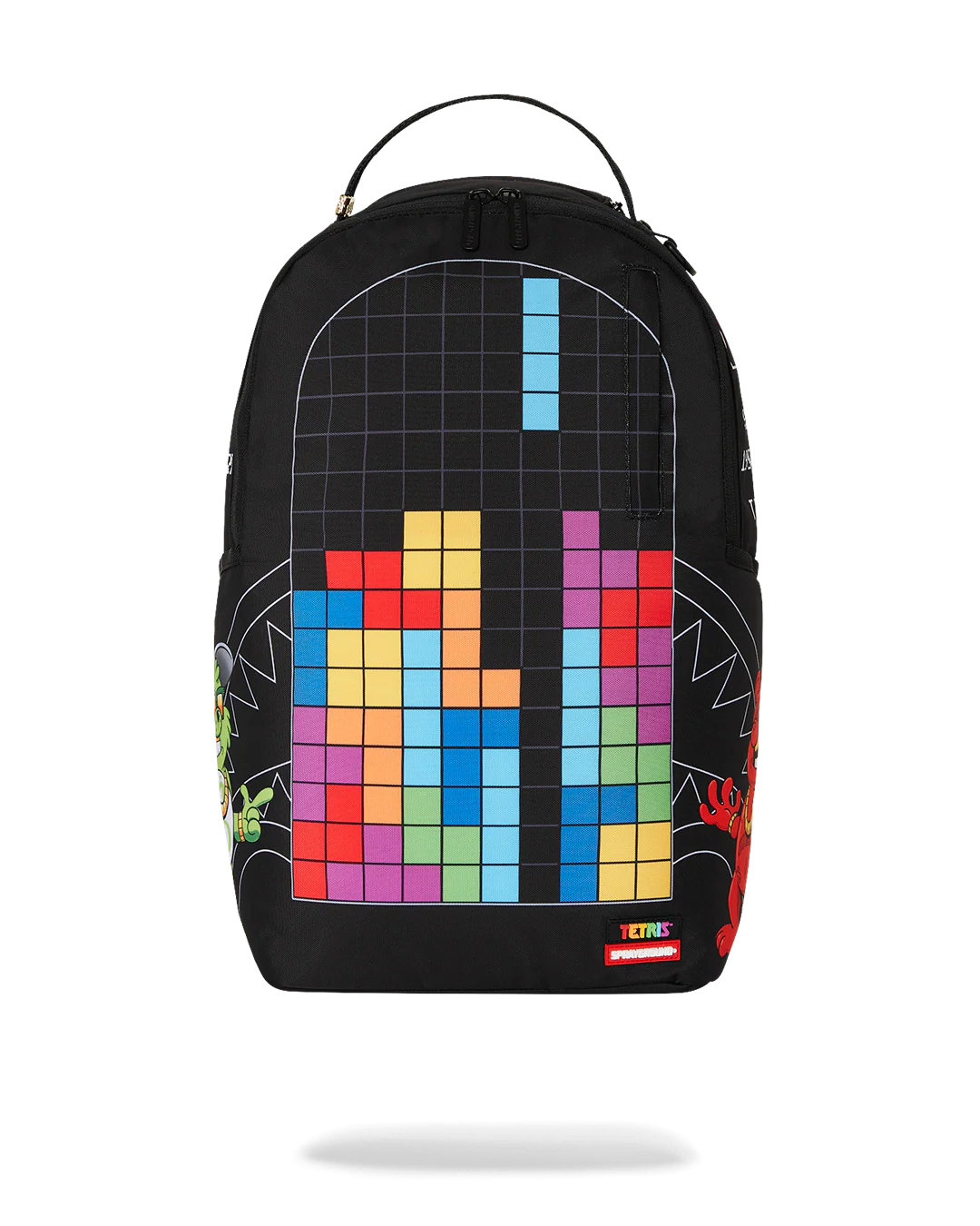 Sprayground TETRIS WITH DIABLO AND MONEY BEAR BACKPACK