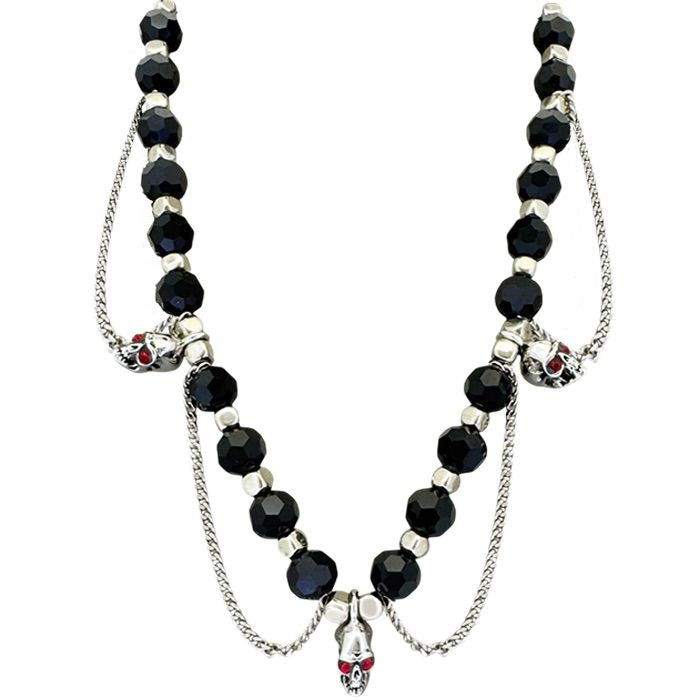 B.b. Simon skulls necklace