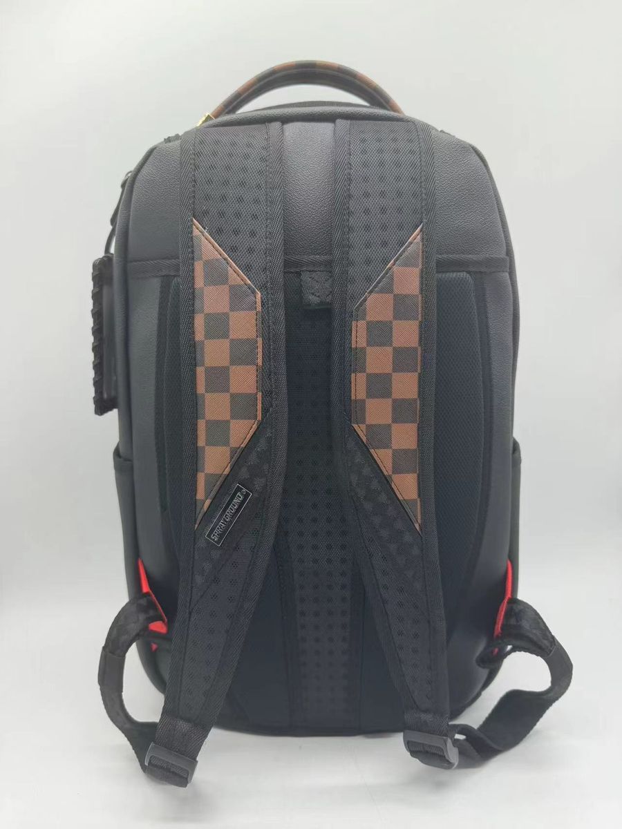 Sprayground DOSE OF CHECK DEUX DLXS BACKPACK