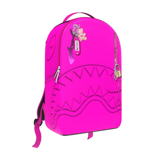 SHARK PINK ATTACK SPRAYGROUND BACKPACK