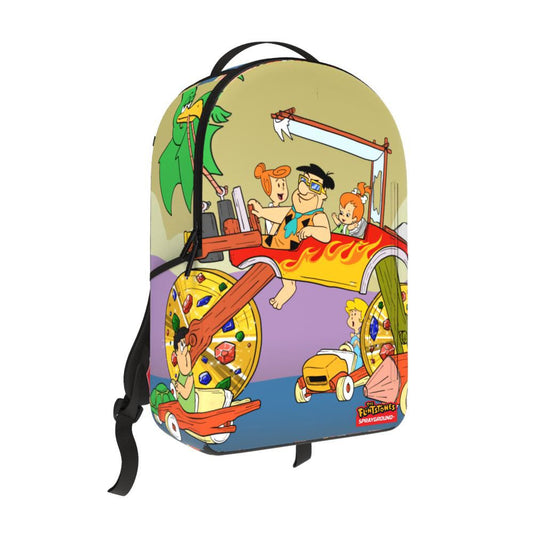 SPRAYGROUND FLINSTONES BLINGED OUT CAR DLXR BACKPACK