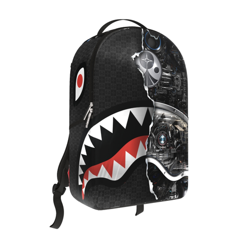 FOUNDATION DEMERZEL ROBOTIC SHARK SPRAYGROUND BACKPACK