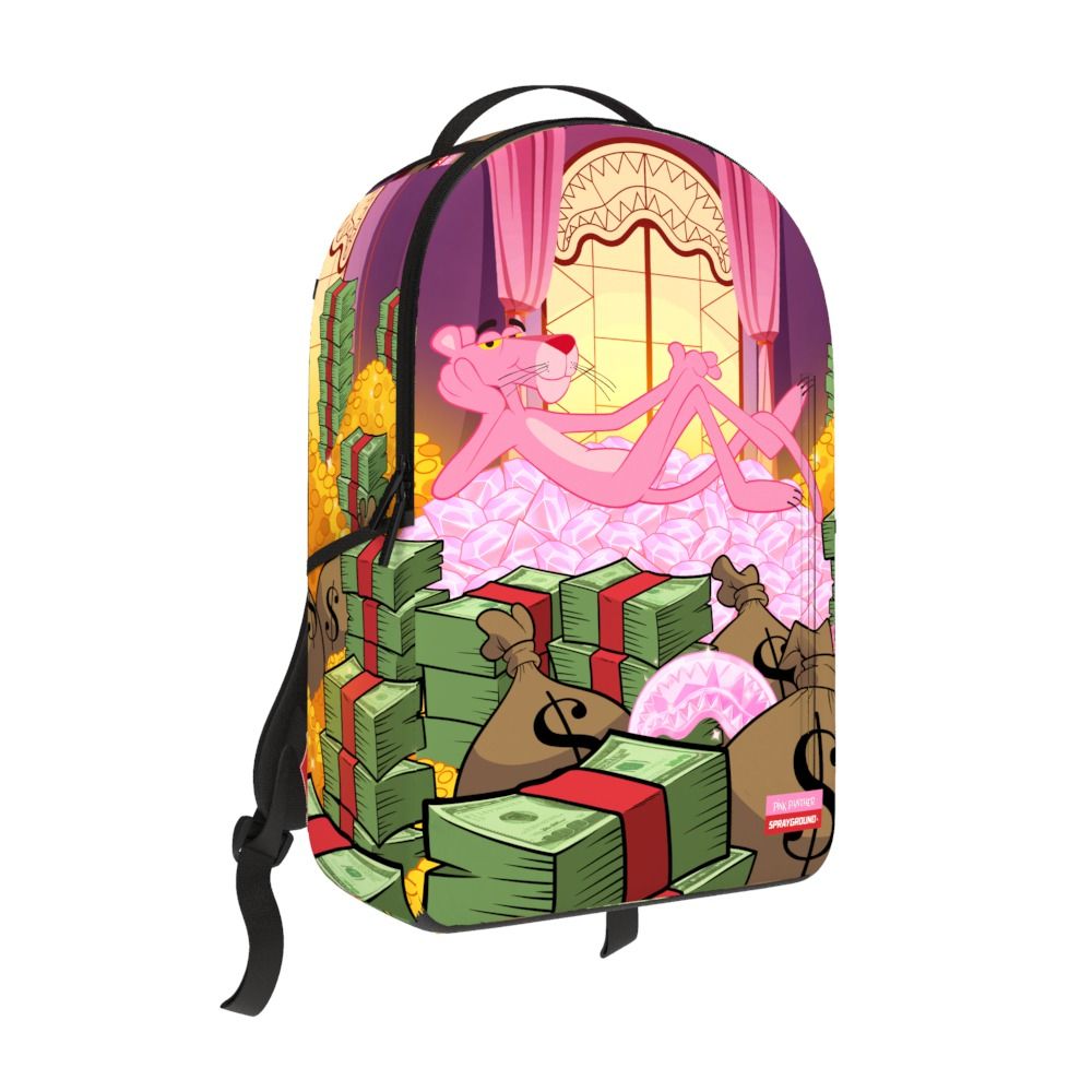 SPRAYGROUND PINK PANTHER MONEY STASH DLXR BACKPACK